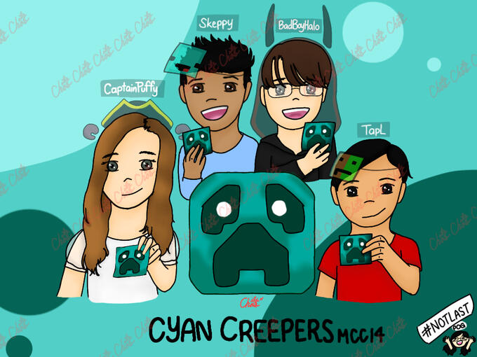 MCC 14 - Cyan Creepers v2