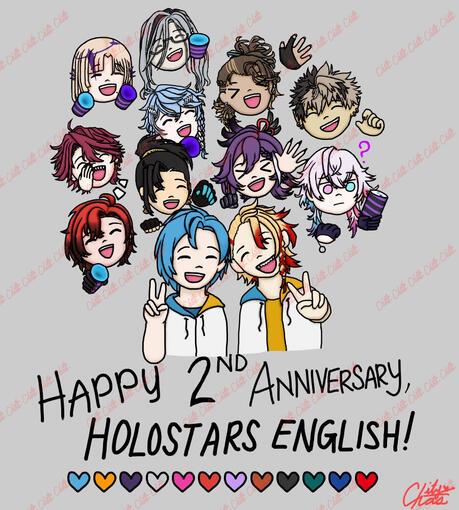 Holostars 2nd Anniversary (no confetti)